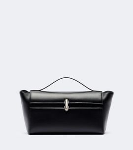 Savette Savette Symmetry Trapeze leather clutch