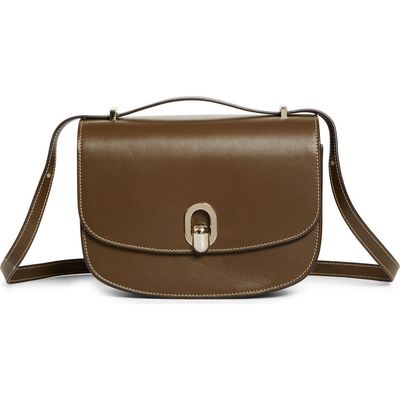 SAVETTE SAVETTE Tondo 22 Leather Crossbody Bag