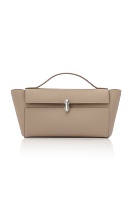 Savette Savette Trapeze Pochette In Milled Calf Leather