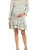 Savi Mom Savi Mom Daisy Flora Off the Shoulder Ruffle Maternity Dress - 1