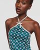 Saylor Cinna Halter Mini Dress - 4