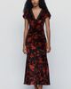 Saylor Kasey Velvet Maxi Dress - 1