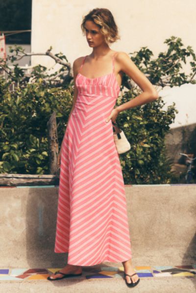 Saylor Kesara Cotton Midi Dress
