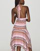 Saylor Lissie Plunge Halter Mini Dress - 3