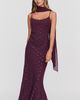 Saylor Lunetta Scarf Midi Dress - 5