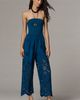 Saylor Oriella Strapless Eyelet Jumpsuit - 1