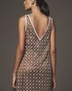 Saylor Rhinestone Bow Sleeveless Mini Dress - 3