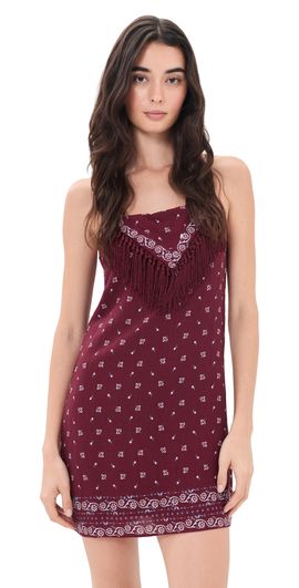 Saylor Saylor Anamarija Mini Dress Bordeaux