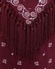 Saylor Saylor Anamarija Mini Dress Bordeaux - 6