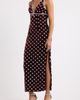 Saylor Saylor Fiorella Embellished Velvet Midi Dress - 3