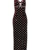 Saylor Saylor Fiorella Embellished Velvet Midi Dress - 5