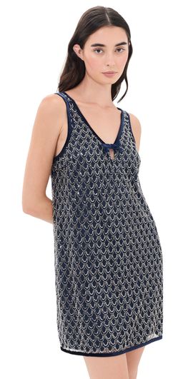 Saylor Saylor Jeanetta Dress NAVY