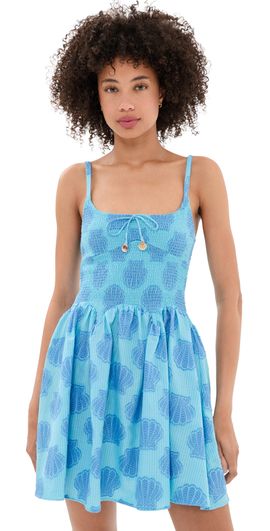 Saylor Saylor Lapis Mini Dress Blue Multi