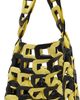 SC103 SC103 Black & Yellow Links Medium Tote - 1