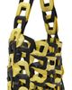 SC103 SC103 Black & Yellow Links Medium Tote - 3