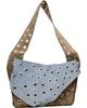 SC103 SC103 Blue & Brown Record Messenger Bag - 2