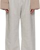SC103 SC103 Gray Banner Trousers - 1