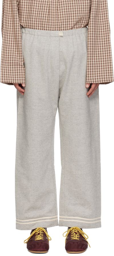 SC103 SC103 Gray Banner Trousers