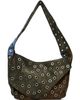 SC103 SC103 Khaki & Blue Record Messenger Bag - 1