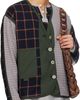 SC103 SC103 Navy & Purple Ridge Cardigan - 2
