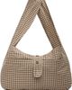 SC103 SC103 SSENSE Exclusive Brown & Beige Cocoon Tab Bag - 1