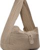 SC103 SC103 SSENSE Exclusive Brown & Beige Cocoon Tab Bag - 2