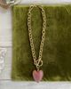 SC COLLECTION SC Collection Amore Necklace in Peach Pink, Women's at Urban Outfitters - 2