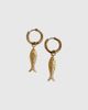 SC COLLECTION SC Collection Corfu Earrings in Gold, Women's at Urban Outfitters - 1