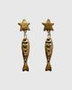 SC COLLECTION SC Collection Finn Earrings in Gold, Women's at Urban Outfitters - 2