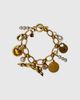 SC COLLECTION SC Collection Lola Charm Bracelet in Gold, Women's at Urban Outfitters - 1