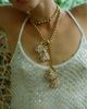SC COLLECTION SC Collection Nellie Wrap-Up Necklace in Gold, Women's at Urban Outfitters - 1