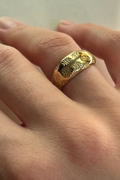 SC COLLECTION SC Collection Sofia Ring in Gold, Women's at Urban Outfitters
