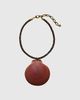 SC COLLECTION SC Collection Zoe Shell Choker in Brown/Pink, Women's at Urban Outfitters - 2