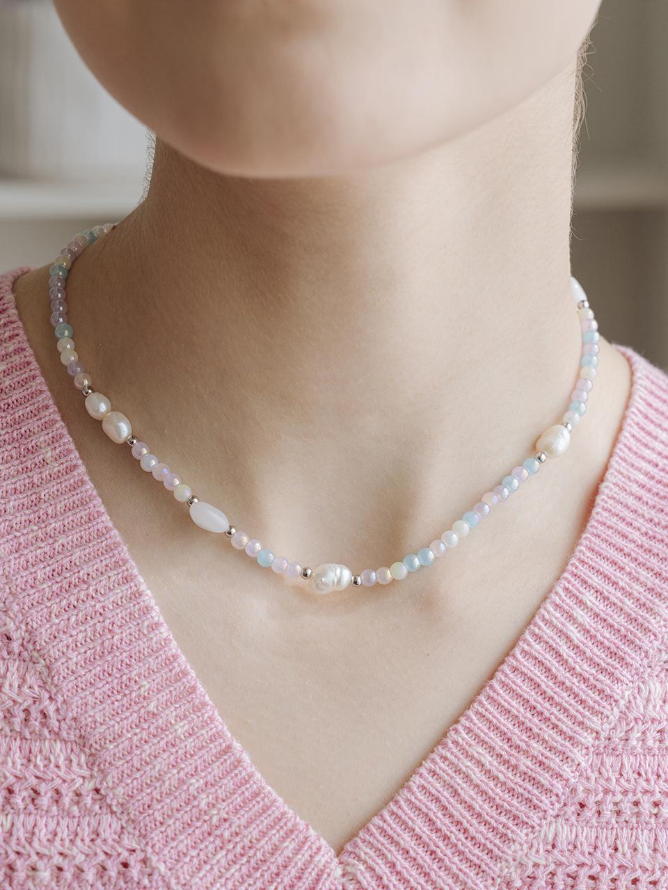 SCALETTO Aurora Color Beads Necklace