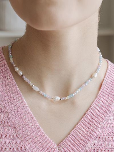 SCALETTO Aurora Color Beads Necklace
