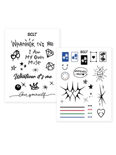 SCALETTO SBW100 Whatever its me tatto sticker