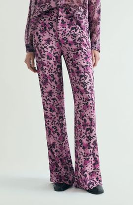 Scalpers Scalpers Animal Print Fluid Pants