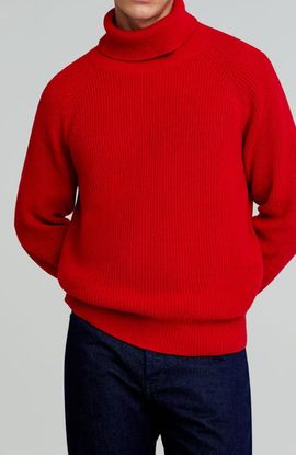 Scalpers Scalpers Bowie Roll Neck Tricot