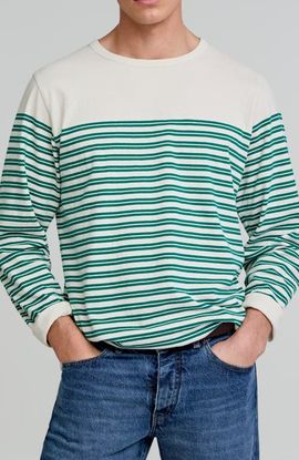 Scalpers Scalpers Camp Stripes Ls Tee