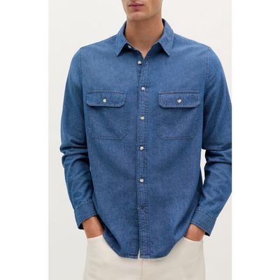 Scalpers Scalpers Coastal Denim Pockets Shirt