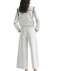 Scalpers Scalpers Contrast embroidered jeans - 3