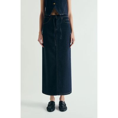 Scalpers Scalpers Denim Midi Skirt