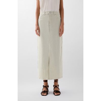 Scalpers Scalpers Denim Stripes Skirt