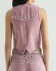 Scalpers Scalpers Denim Studs Vest - 3