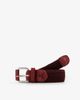 Scalpers Scalpers Elastic Suede Belt - 1