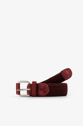 Scalpers Scalpers Elastic Suede Belt
