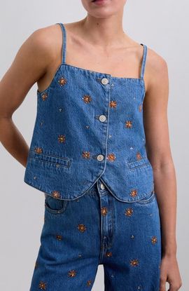 Scalpers Scalpers Embflower Vest