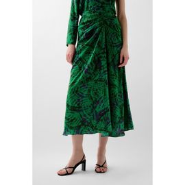 Scalpers Scalpers Fire Print Skirt