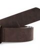 Scalpers Scalpers Gold Buckle Leather Belt - 3