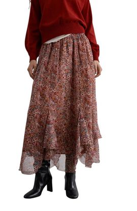 Scalpers Scalpers Mini Flower Print Skirt